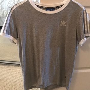 Gray Adidas t-shirt